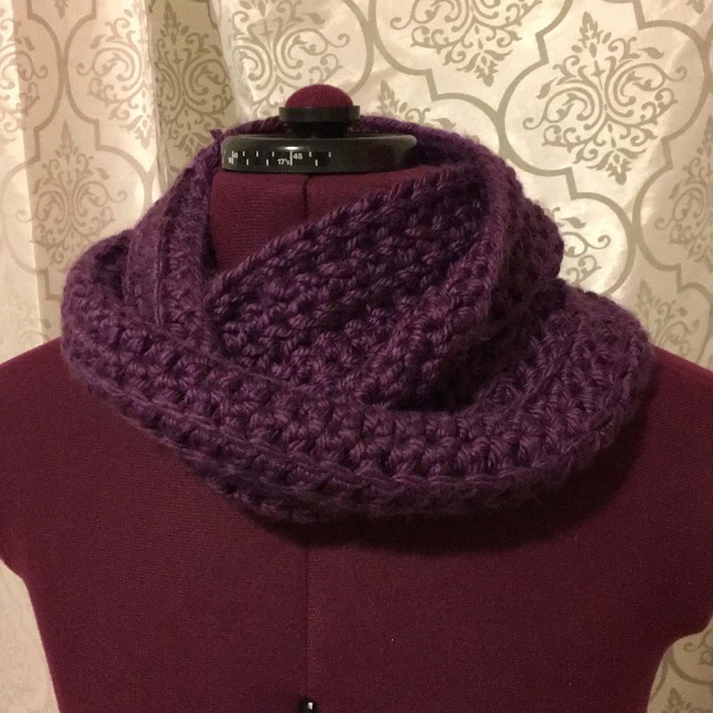 Crocheted Infinity Scarf
